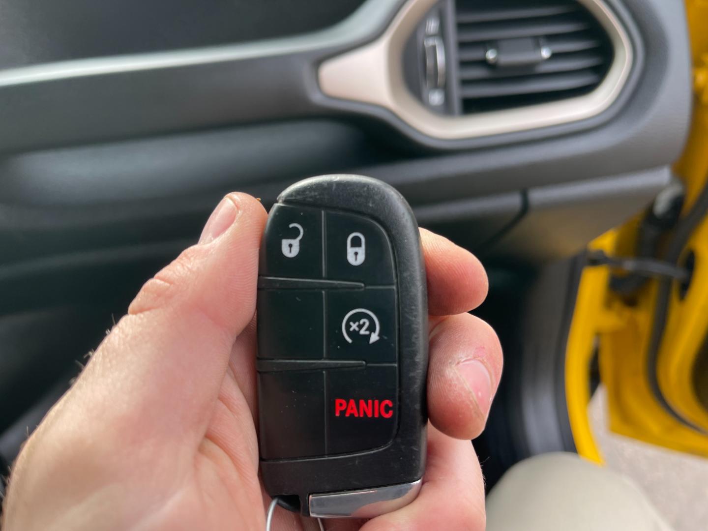 2017 Yellow /Black Jeep Renegade Latitude FWD (ZACCJABBXHP) with an 2.4L I4 DOHC 16V engine, 9-Speed Automatic transmission, located at 11115 Chardon Rd. , Chardon, OH, 44024, (440) 214-9705, 41.580246, -81.241943 - Photo#27